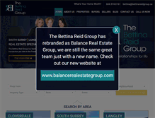 Tablet Screenshot of bettinareidgroup.ca